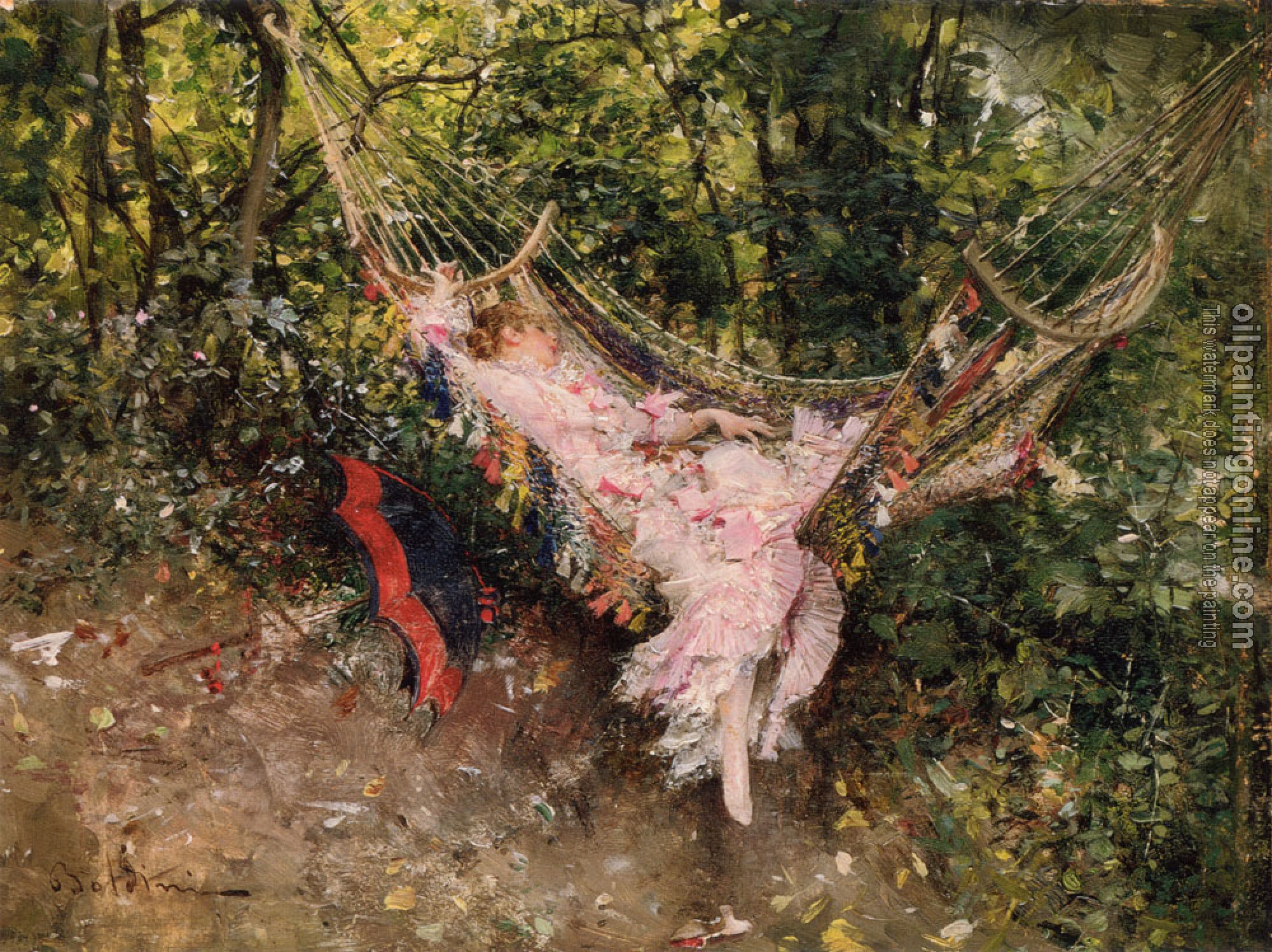 Giovanni Boldini - The Hammock